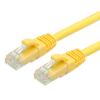 Value CAT6 UTP CCA LSZH Ethernet Cable Yellow 5m