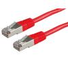 Value CAT6 S/FTP CU Ethernet Cable Red 0.5m connectors wholesale