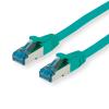 Value CAT6A S/FTP PimF CU Ethernet Cable Green 15m
