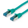 Value CAT6A S/FTP PimF CU Ethernet Cable Green 1.5m