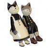Fair Trade Vintage Cats 12 -14cm wholesale