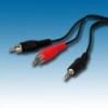 3.5mm Stereo Jack To 2x Phono Male Cable wholesale