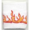 Orange flame sweat band apparel wholesale