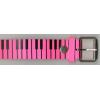 Leather Belts - Pink Piano wholesale