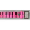 Leather Belts - Pink Piano