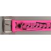 Leather belt - pink music wholesale apparel