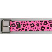 Wholesale Leather Belt - Pink Leopard