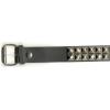 Studded leather belt - blk belts wholesale
