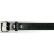 Wholesale Plain Black Leather Belt