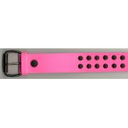 Wholesale Conical Studded Pink Leather Belt