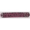 Pink skull leather wrist band apparel wholesale