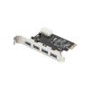 4-Port USB 3.0 PCIe Add-on Card wholesale