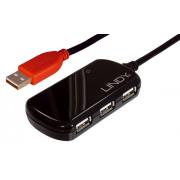 Wholesale Lindy USB2.0 Active Ext. Pro Hub USB A Male / 