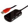 Lindy USB2.0 Active Ext. Pro Hub USB A Male /  wholesale