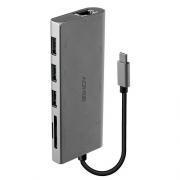 Wholesale Lindy 43278 Interface Hub USB 3.2 Gen 1 (3.1 Gen 1) Type-C 5000 Mbit/s Grey