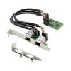 ProXtend Mini PCIe X1 Dual RJ45 Gigabit Ethernet NIC wholesale