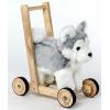 Husky Push Along Wooden Stalker wholesale baby toys