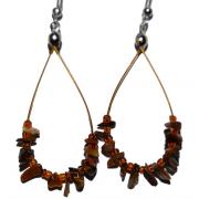 Wholesale Tiger Eye Earrings