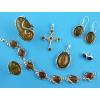 Sterling Silver And Real Amber Jewellery wholesale