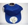 Solar Cool Caps With Round Cells Blue batteries wholesale