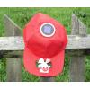 Solar Cool Caps With Round Cells Red wholesale