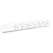 Wholesale Garbot Plast Power Strip 6-way K-IT Outlet. White