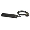 Lindy Power Strip 4-way Type G (UK) Outlet. Black
