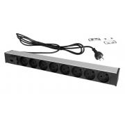 Wholesale Garbot 19" Aluminium PDU 8-way K Outlet On/Off Sw."