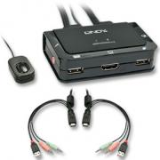 Wholesale Lindy 42340 KVM Switch Black