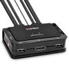 Lindy 2 Port KVM Switch DisplayPort 1.2 USB 2.0 & Audio Compact