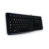 Logitech K120 USB - Black - DE/AT