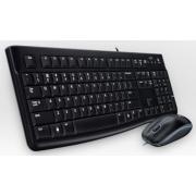Wholesale Logitech MK120 Corded Desktop USB Black - Keyboard & Mouse Set - DE/AT