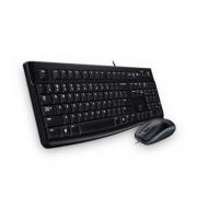 Wholesale Logitech MK120 Desktop - Keyboard And Mouse Set - Pan Nordic Black