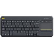 Wholesale Logitech K400 Plus Wireless Keyboard With Touchpad - Black - QWERTZ German