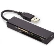 Wholesale EDNET USB2.0 Card Reader 4-port. Black