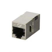Wholesale CAT6 Straight-Through Couplers - Silver 1-Pack