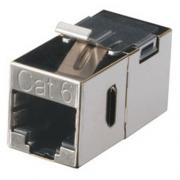 Wholesale Cat6 Feed-Thru Coupler - Shielded Silver