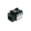 Cat6 Keystone Jack. Unshielded RJ45 To LSA. Black wholesale lighting