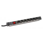 Wholesale Digitus 19" Black Alu. PDU. 7-way CEE7/4 Outlet