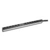 1U Aluminum PDU. Rackmountable 2x 16A. 250VAC 50/6