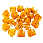 Wholesale Lindy RJ45 Port Locks. Orange. Extension Kit 20pcs