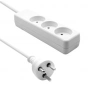 Wholesale ProXtend Danish Power Strip 3-way 4M IT White