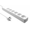 ProXtend Danish Power Strip 6-way 10M White