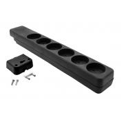 Wholesale ProXtend Danish IT Power Strip 6-way Black
