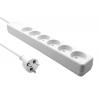 ProXtend Danish IT Power Strip 6-way 10M White