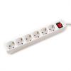 VALUE Power Strip 6-way With Switch. CEE7/4 Outlet