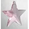 Swarovski 28mm Rose Pink Stars wholesale