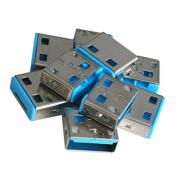 Wholesale Lindy USB A Port Locks. Blue. Expansion Kit 10pack