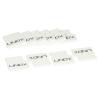 Lindy SD Port Blocker (without Key). White. 10pack