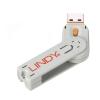 Lindy Port Blocker Key USB Type A Orange